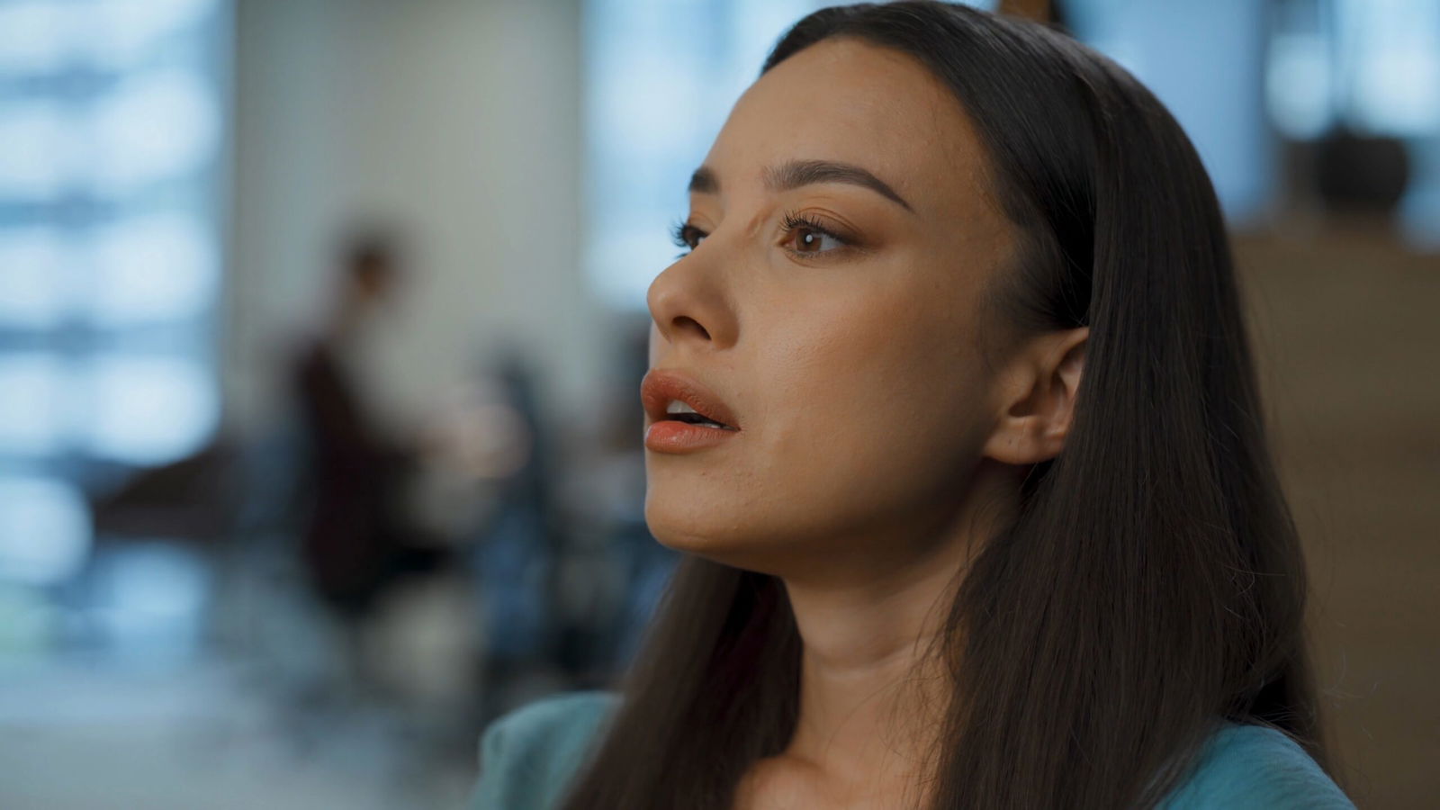 Are You Worried Your Trauma Makes You Look Unreliable in a Legal Investigation? 5 Female interviewee taking a deep breath.